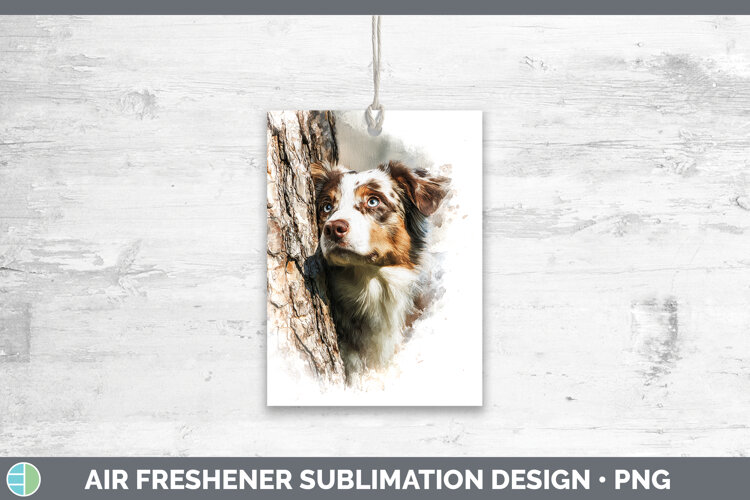 GorgeousDogs 02 Tree Peek Air Freshener design.