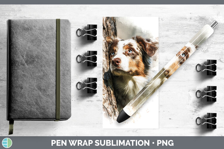 GorgeousDogs 02 Tree Peek Pen Wrap design.