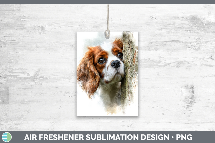 Cavalier King Charles Spaniel Dogs 02 Tree Peek Air Freshene