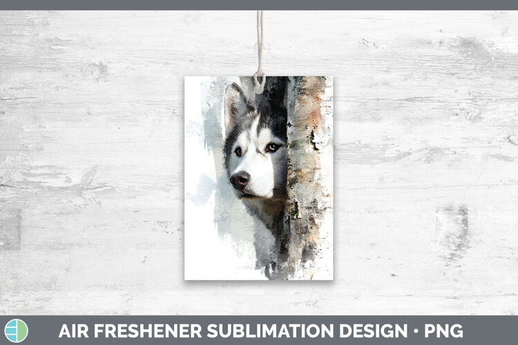 GorgeousDogs 02 Tree Peek Air Freshener design.