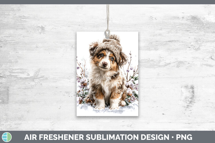 GorgeousDogs 02 Winter Knit Hat Air Freshener design.