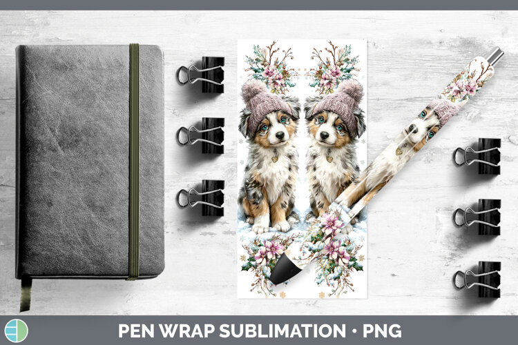 GorgeousDogs 02 Winter Knit Hat Pen Wrap design.