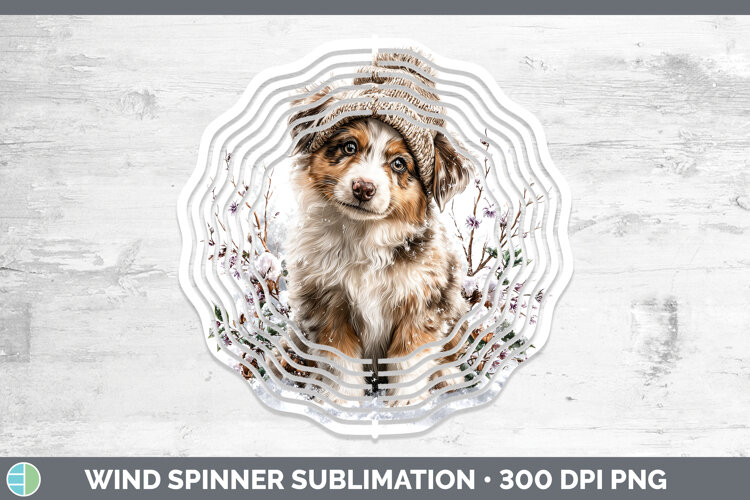 GorgeousDogs 02 Winter Knit Hat Wind Spinner design.