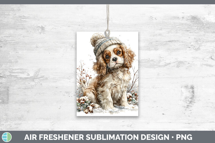 GorgeousDogs 02 Winter Knit Hat Air Freshener design.
