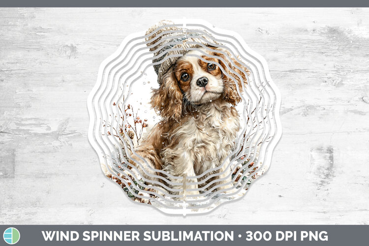 GorgeousDogs 02 Winter Knit Hat Wind Spinner design.