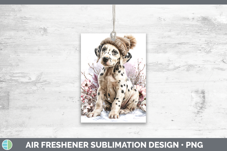 Dalmatian Dogs 02 Winter Knit Hat Air Freshener Sublimation
