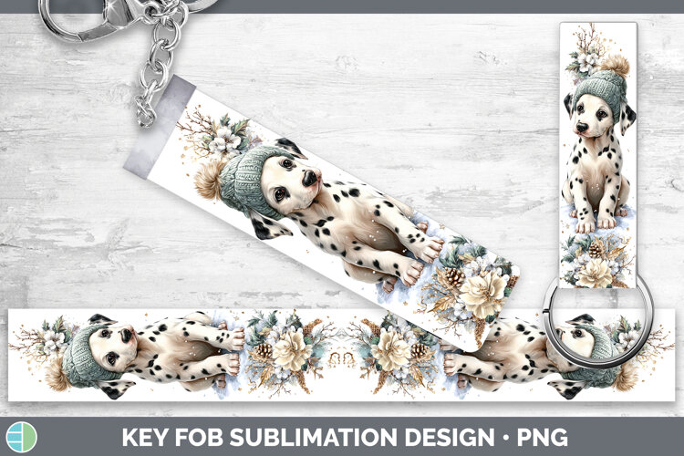 GorgeousDogs 02 Winter Knit Hat Key Fob design.