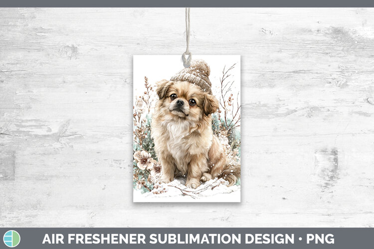 GorgeousDogs 02 Winter Knit Hat Air Freshener design.