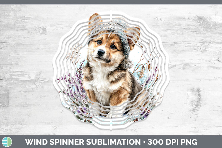 GorgeousDogs 02 Winter Knit Hat Wind Spinner design.