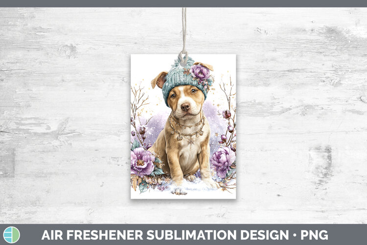 GorgeousDogs 02 Winter Knit Hat Air Freshener design.