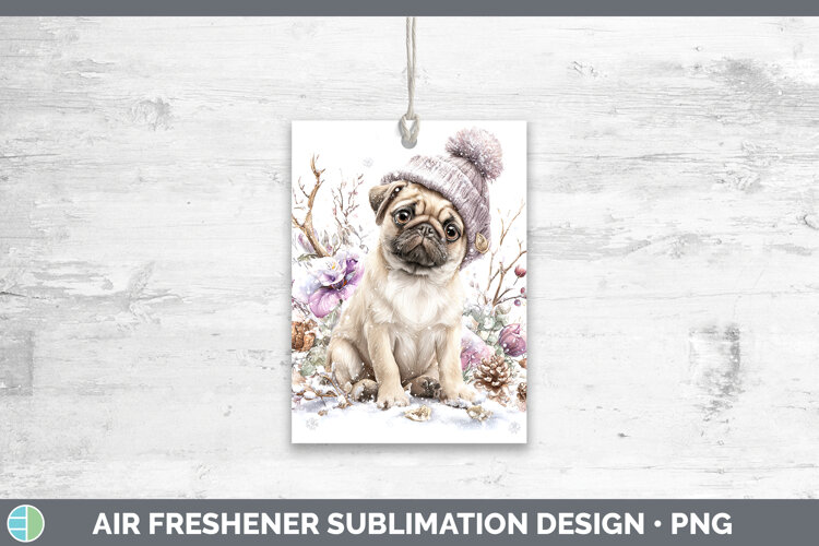 GorgeousDogs 02 Winter Knit Hat Air Freshener design.