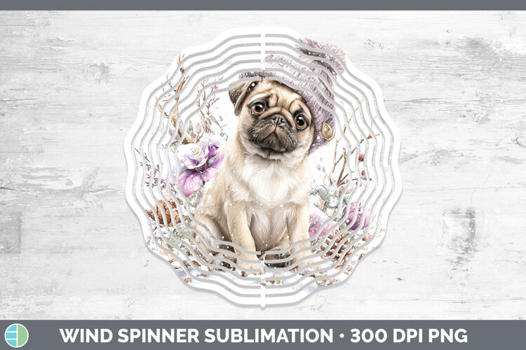 GorgeousDogs 02 Winter Knit Hat Wind Spinner design.