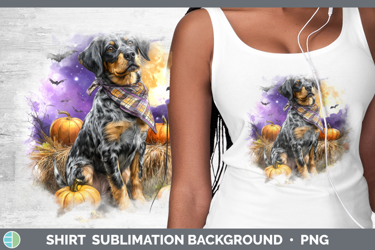 Bluetick Coonhound Shirt Dogs 03 Bandana Halloween Sublimati