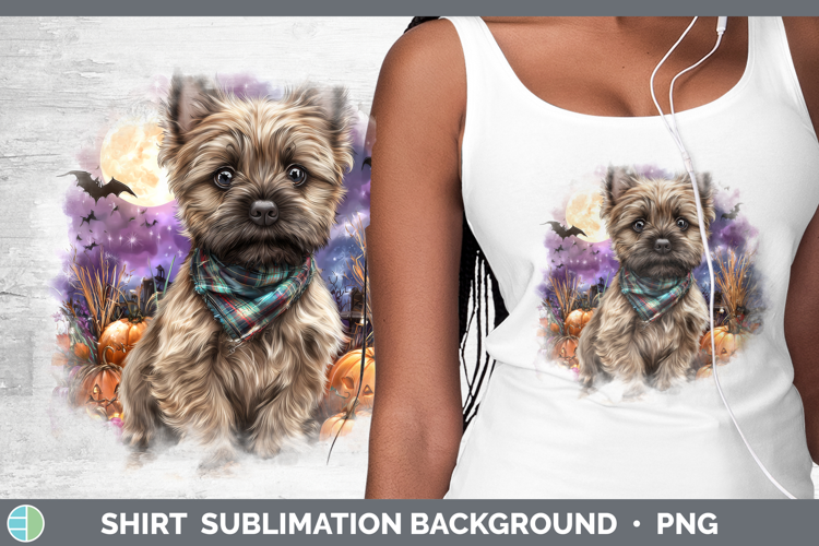 Cairn Terrier Shirt Dogs 03 Bandana Halloween Sublimation Ba