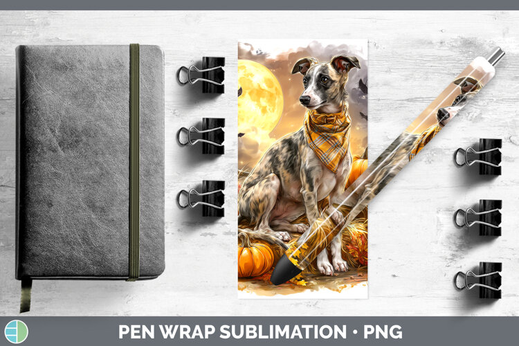 GorgeousDogs 03 Bandana Halloween Pen Wrap design.