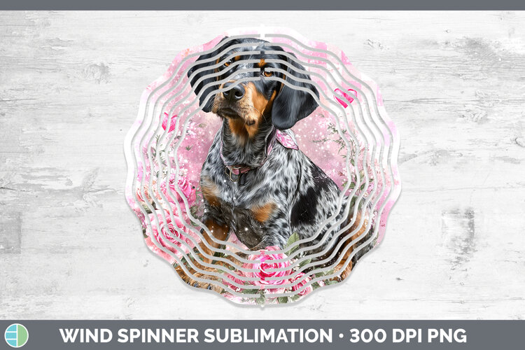GorgeousDogs 03 Checker Valentine Wind Spinner design.