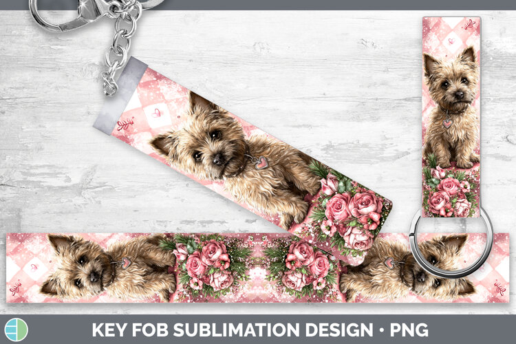 GorgeousDogs 03 Checker Valentine Key Fob design.