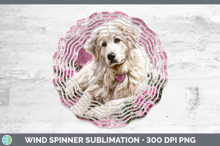 GorgeousDogs 03 Checker Valentine Wind Spinner design.