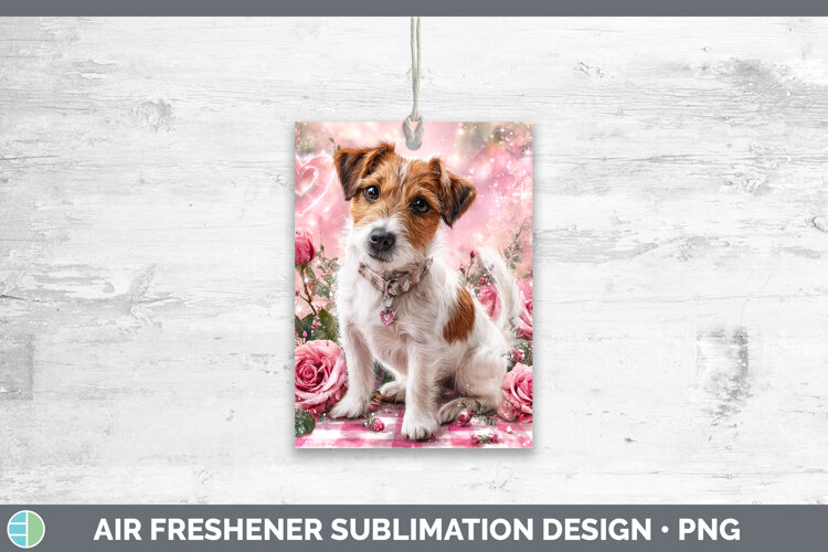 GorgeousDogs 03 Checker Valentine Air Freshener design.