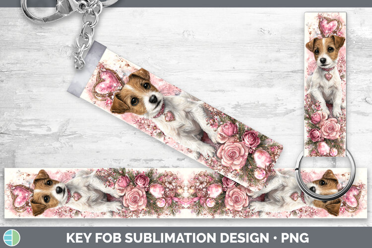GorgeousDogs 03 Checker Valentine Key Fob design.