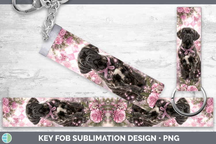 GorgeousDogs 03 Checker Valentine Key Fob design.
