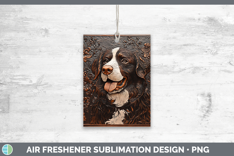 Dogs 03 Copper Relief Bernese Mountain Dog Air Freshener Sub