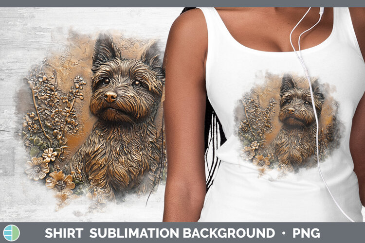 GorgeousDogs 03 Copper Relief Shirt design.