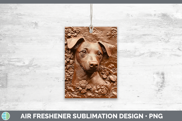 Dogs 03 Copper Relief Jack Russell Terrier Air Freshener Sub