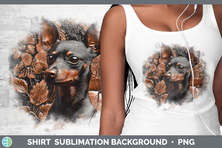 GorgeousDogs 03 Copper Relief Shirt design.