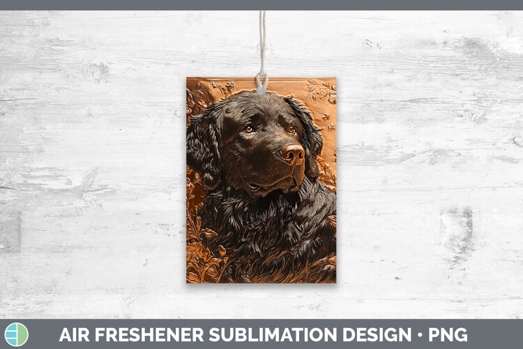 GorgeousDogs 03 Copper Relief Air Freshener design.