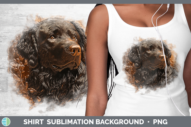 Dogs 03 Copper Relief Newfoundland Shirt Sublimation Sublima