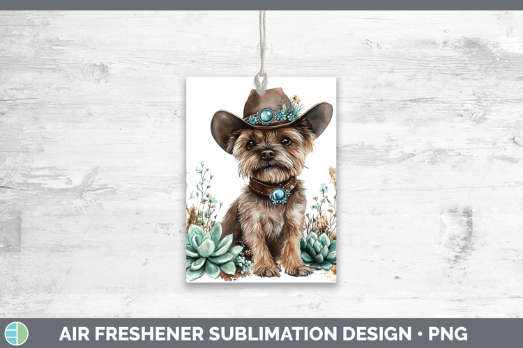 Dogs 03 Country Western Cairn Terrier Air Freshener Sublimat