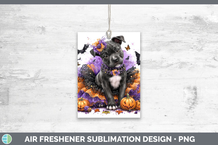 GorgeousDogs 03 Halloween Air Freshener design.