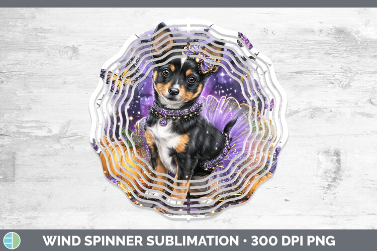 GorgeousDogs 03 Halloween Wind Spinner design.