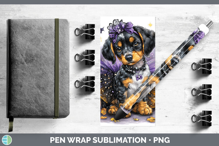 GorgeousDogs 03 Halloween Pen Wrap design.