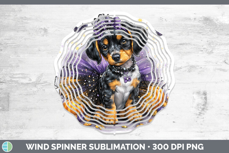 GorgeousDogs 03 Halloween Wind Spinner design.