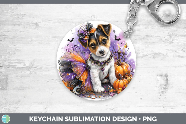 GorgeousDogs 03 Halloween Keychain design.