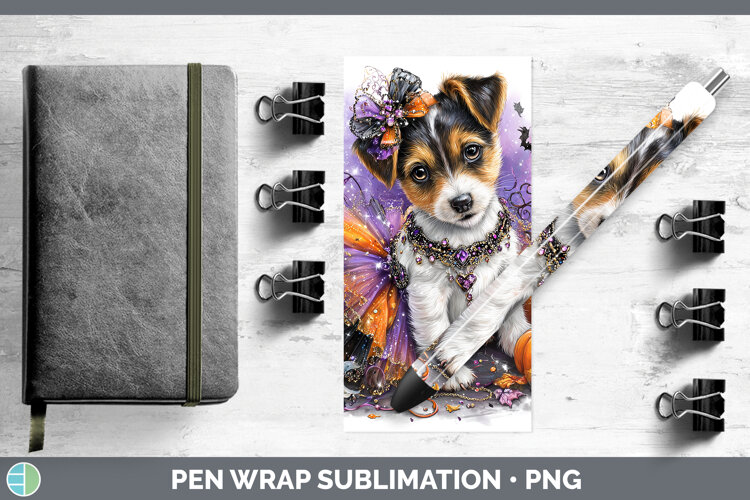 GorgeousDogs 03 Halloween Pen Wrap design.