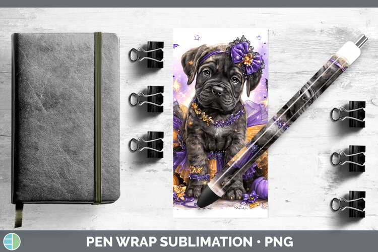 GorgeousDogs 03 Halloween Pen Wrap design.