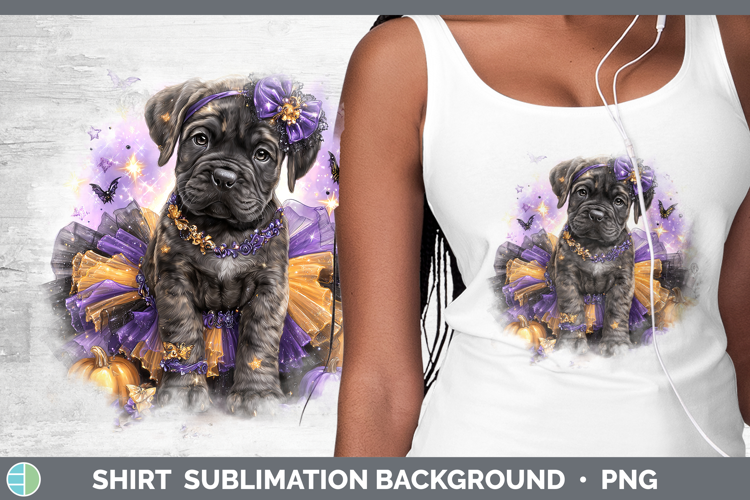 Dogs 03 Halloween Mastiff Shirt Sublimation Background Desig