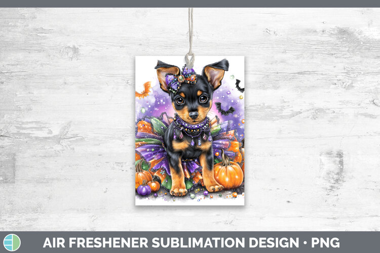GorgeousDogs 03 Halloween Air Freshener design.