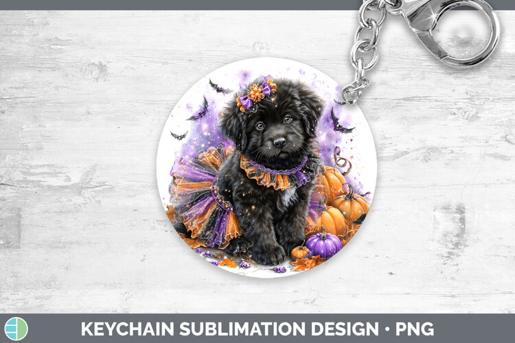 GorgeousDogs 03 Halloween Keychain design.