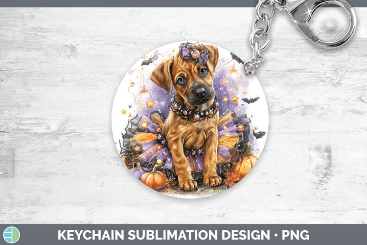 GorgeousDogs 03 Halloween Keychain design.