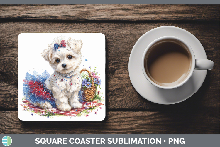 Maltese Clipart Image 20