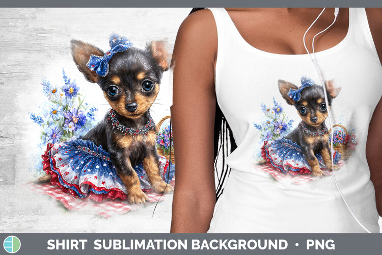 GorgeousDogs 03 Patriotic Shirt design.