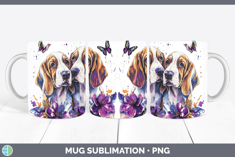 Basset Hound Clipart Image 21