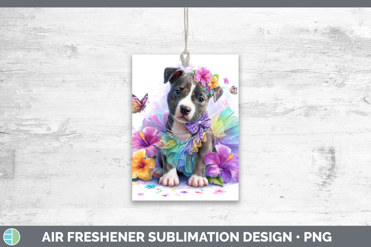 Dogs 03 Rainbow Summer American Staffordshire Air Freshener
