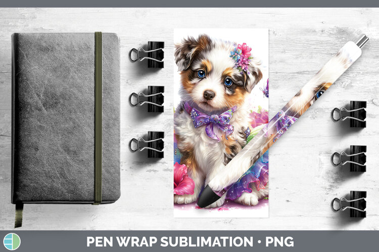 GorgeousDogs 03 Rainbow Summer Pen Wrap design.
