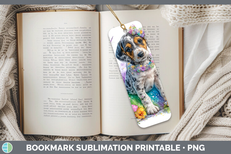 GorgeousDogs 03 Rainbow Summer Bookmark design.