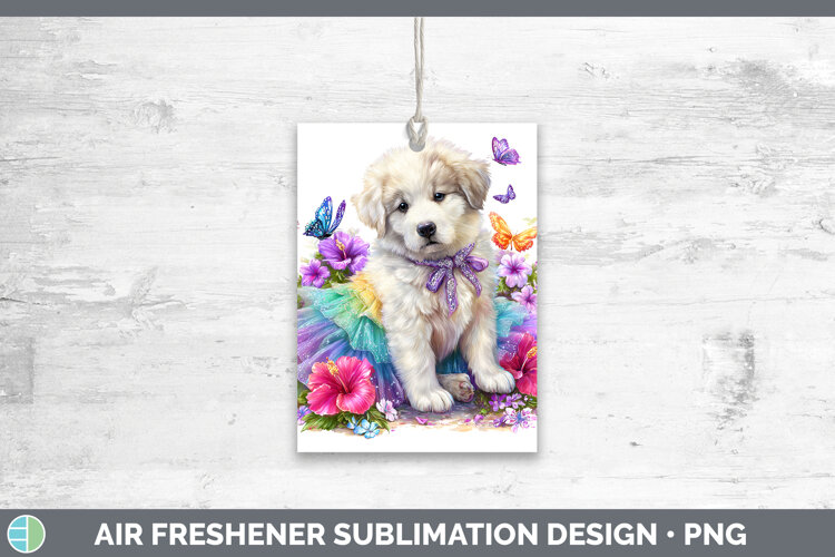 GorgeousDogs 03 Rainbow Summer Air Freshener design.